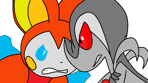 Buzzstrike VS Snivy Cyborg by LadyMountainDewDTK on DeviantArt
