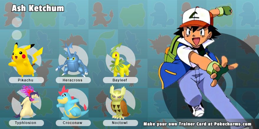 What Ash's Johto Team Should Have Been part 1 by LadyMountainDewDTK on ...