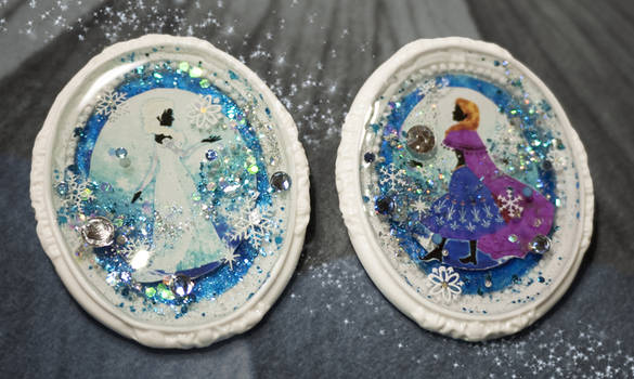 Frozen brooches