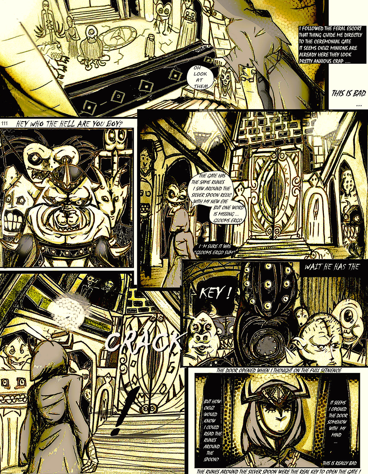 manga page 111 Deep Gloom