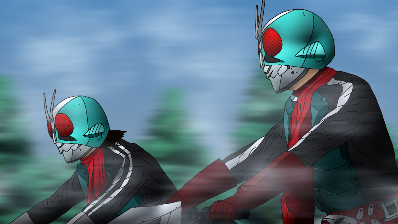 New Shin Kamen Rider by acemarlowe14 on DeviantArt