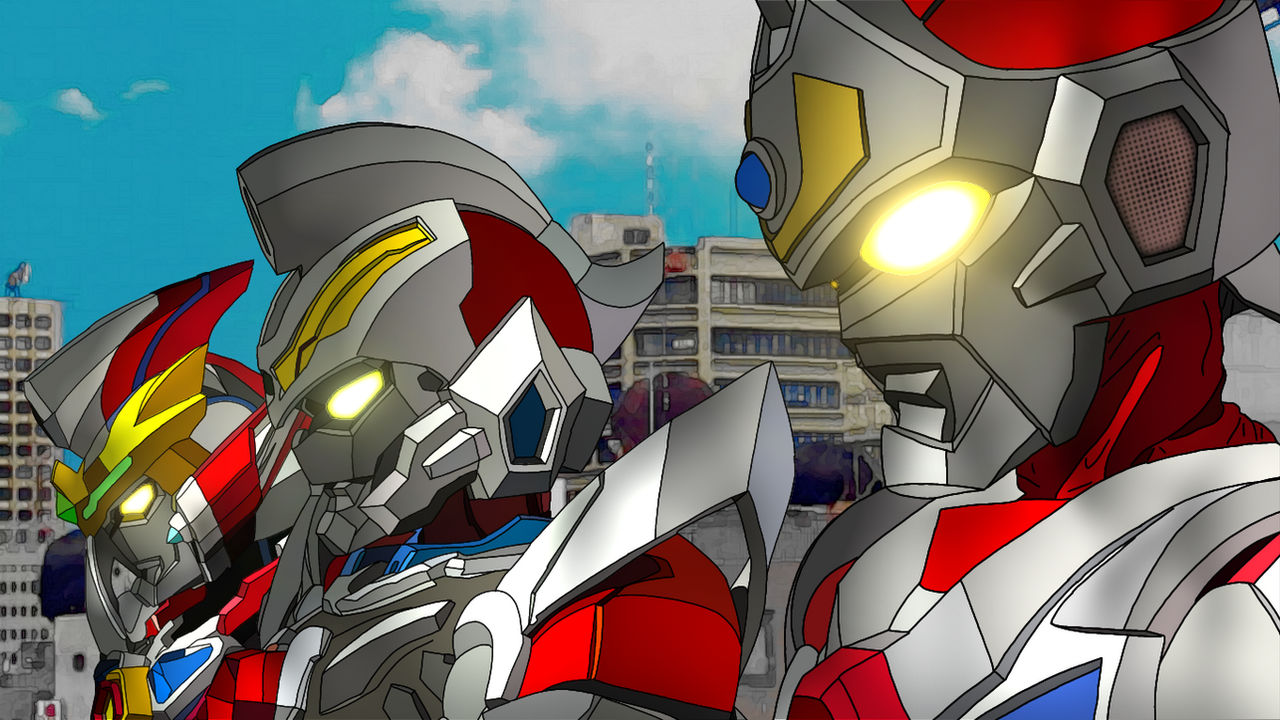 Gridman Render Gridman by acemarlowe14 on DeviantArt