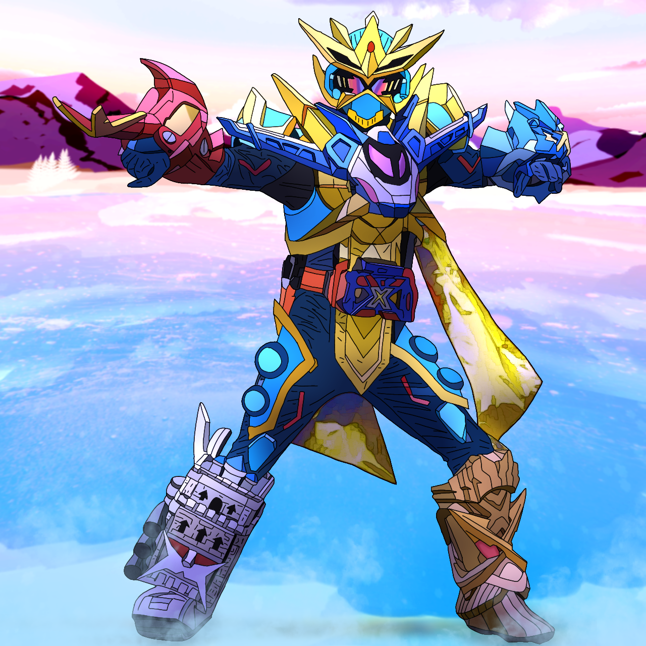 Kamen Rider Super Gotchard by acemarlowe14 on DeviantArt