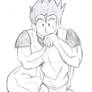 Gohan sitting