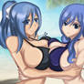 CM Dawn and Juvia