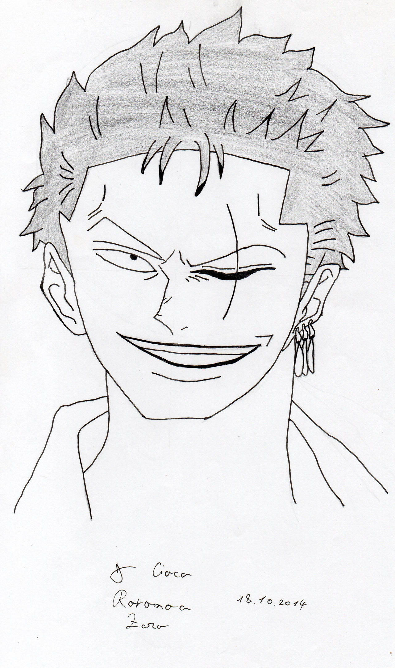 Roronoa Zoro From One Piece By Ciocolici95 On Deviantart Roronoa Zoro From One Piece By Ciocolici95 On Deviantart