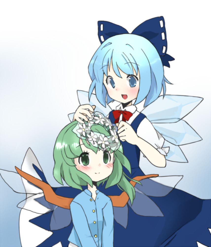 Cirno and Daiyousei