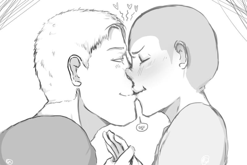 Conception 2 - fuuko kiss by Chulco on DeviantArt