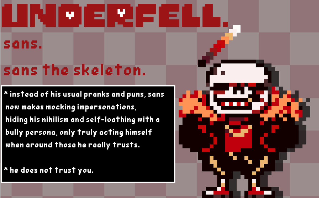 sans the fella.