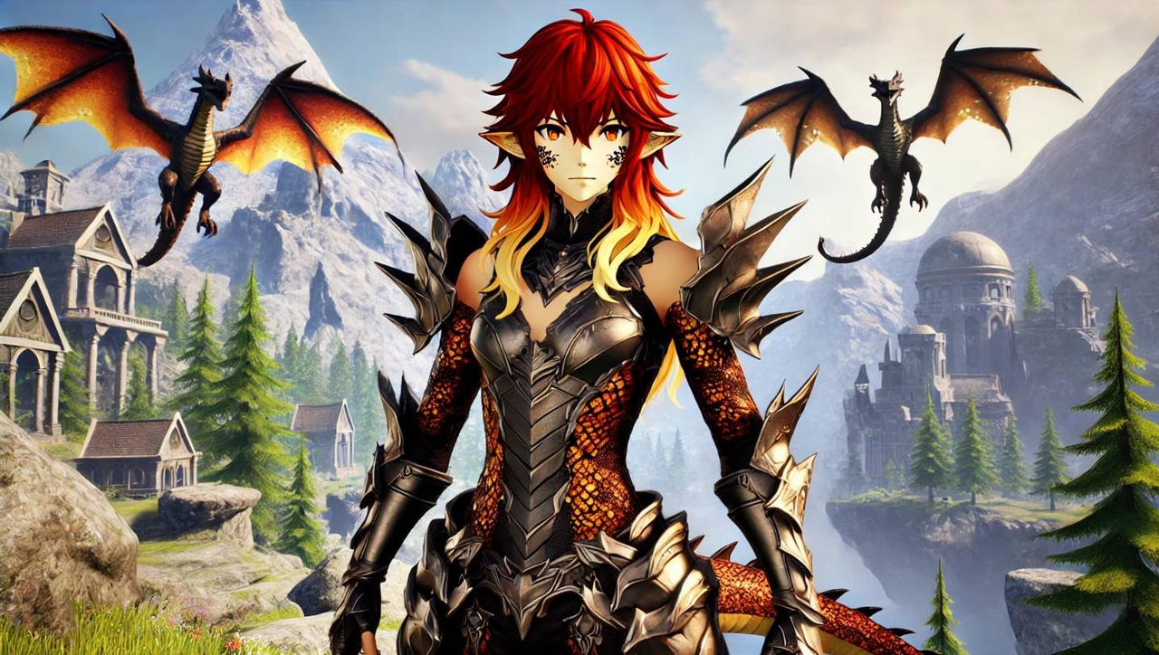 Dragonborne Warrior By Ricometzen123 On DeviantArt dragonborne-warrior-by-ricometzen123-on-deviantart