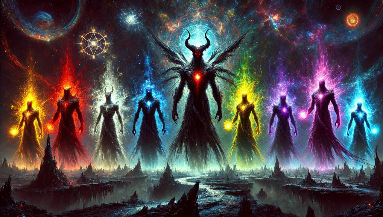 Demonic Colours The Watchful Power of the Seven Colored Demons by ricometzen123 on ...