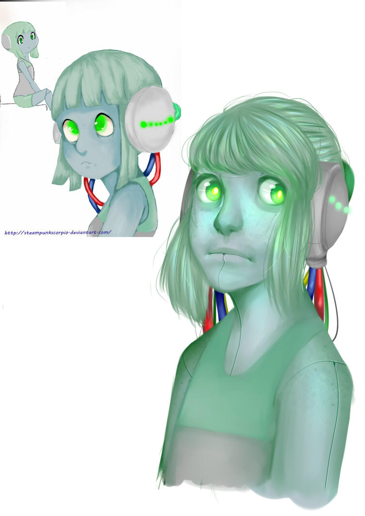 Redraw process again by steampunkscorpio on DeviantArt