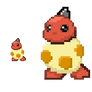 First Pokemon PixelArt/Sprite animation