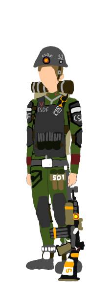 CSDF Infantrymen - 52nd Battalion by Miogamera on DeviantArt
