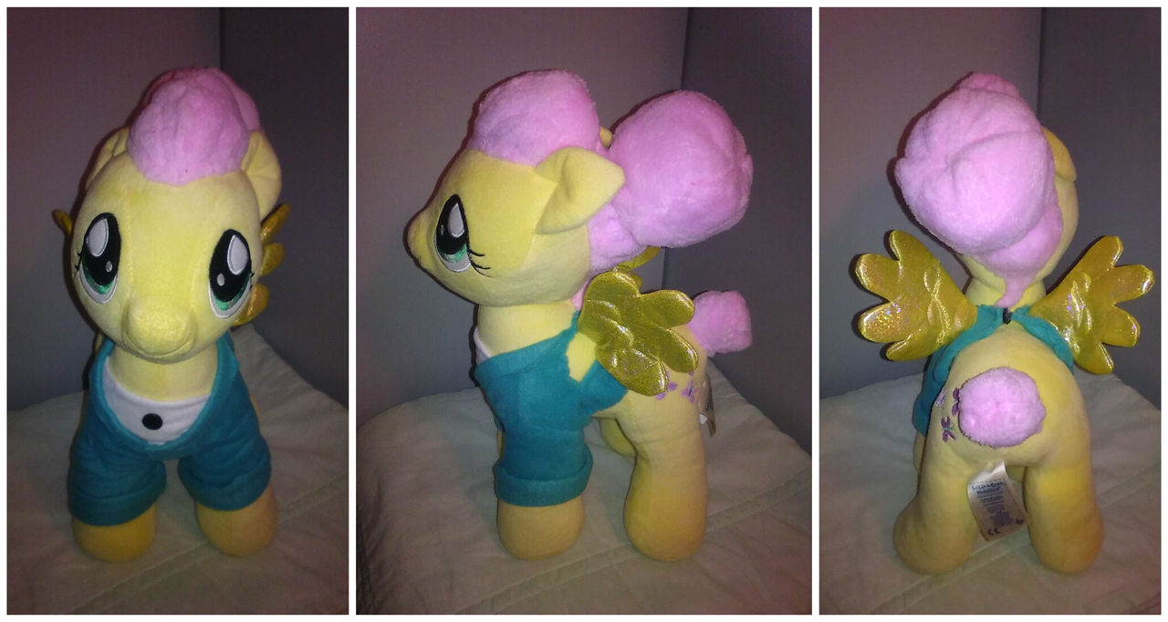 Snootyshy (Custom/modded BuildABear Fluttershy) by ImpurvyoLunos on