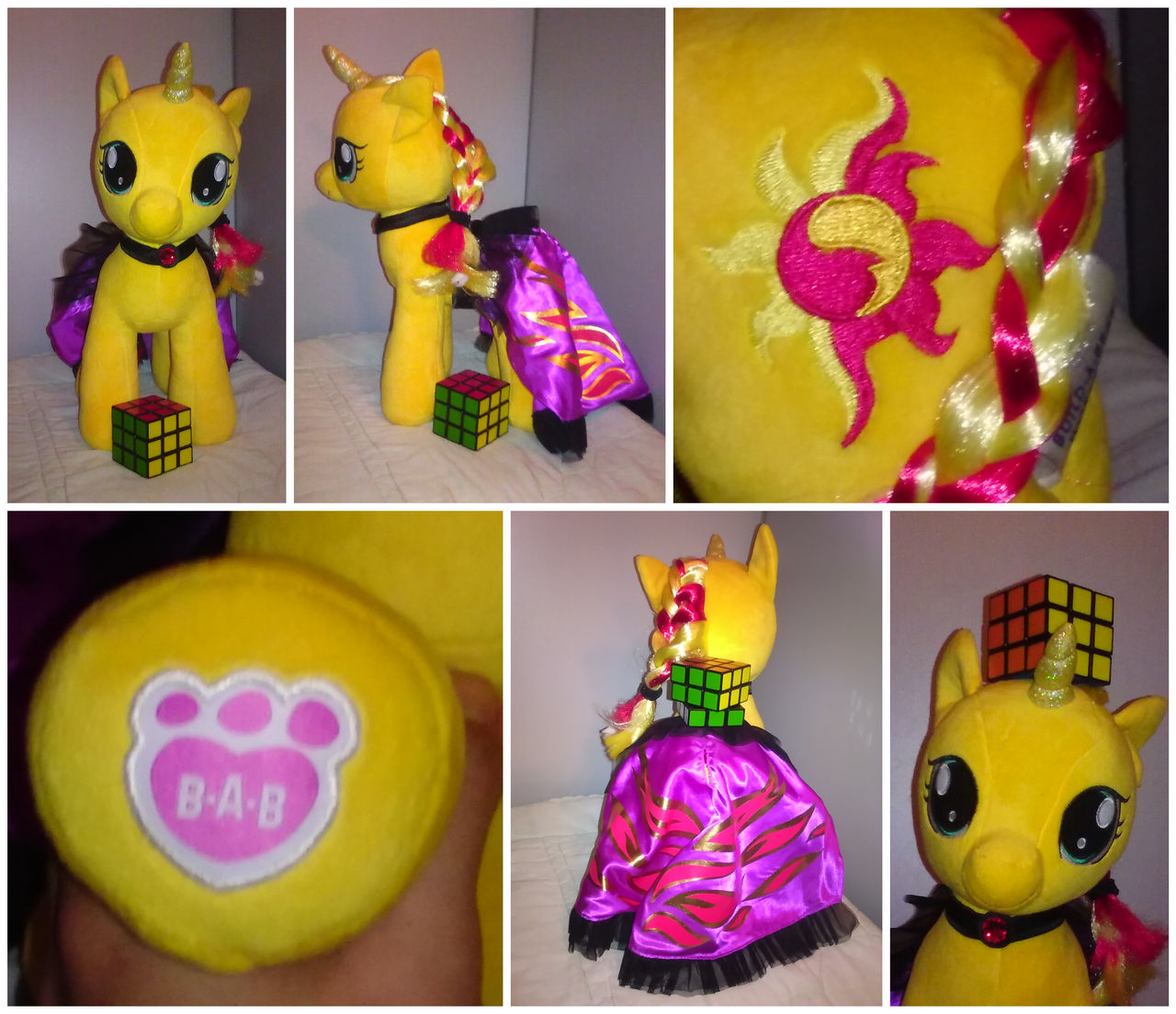 BuildABear Sunset Shimmer collage by ImpurvyoLunos on DeviantArt