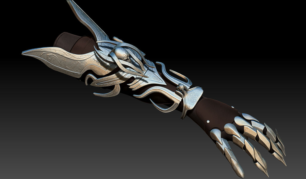 Forearm armour by BubuRau on DeviantArt