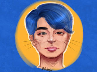 Youngjae Otter  by Willatastic09