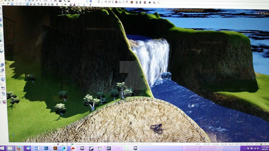 Prototype map waterfall by killer69bite on DeviantArt