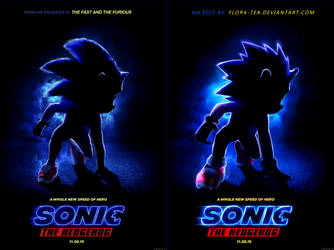Sonic Movie Poster Redo