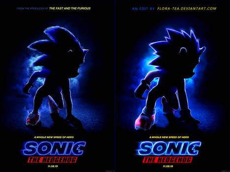 Sonic Movie Poster Redo by Fainalotea