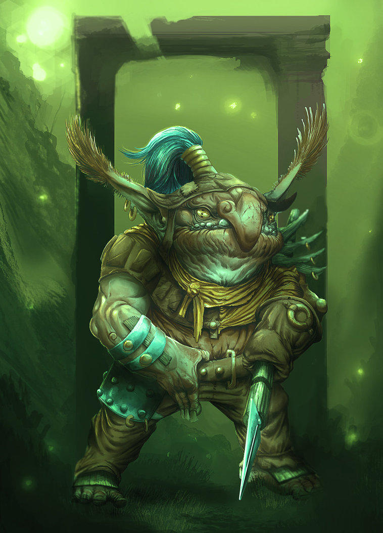 Goblinoid by HenrikRosenborg on DeviantArt