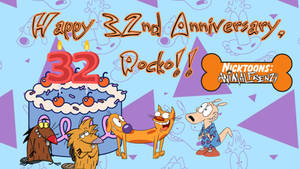 Happy 32nd Anniversary, Rocko!!