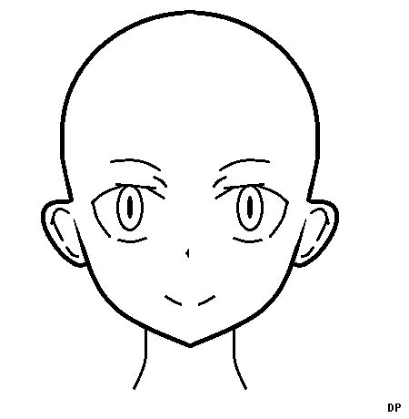 Anime Head Template by ZeldaboyDP on DeviantArt