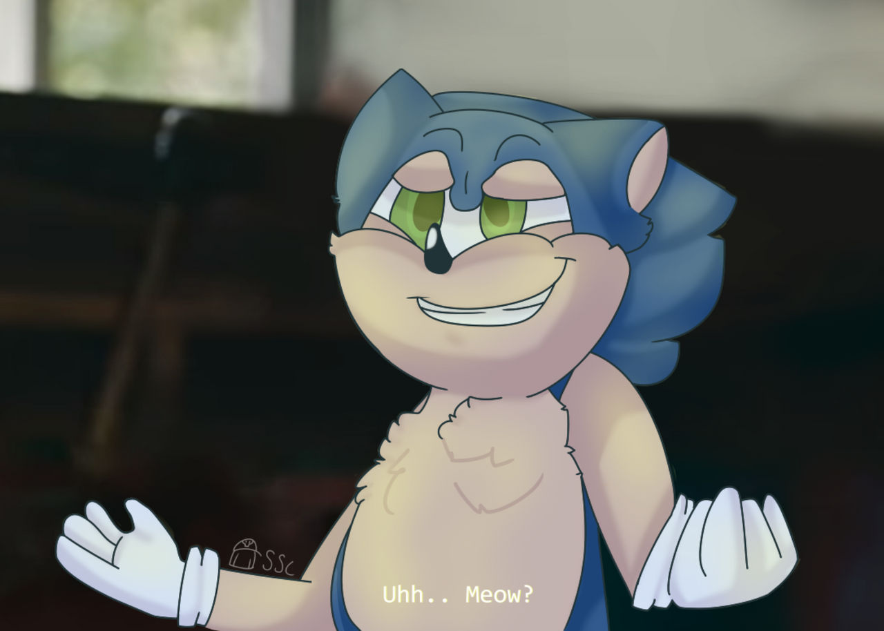 Téléchargement gratuit Images Uh Meow Sonic Movie Screenshot Redraw By Sweetspookcakes33 actualisé salutations