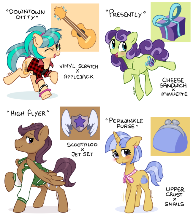 Fusion-ish ponies 4