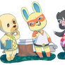 Animal Crossing Hanging out