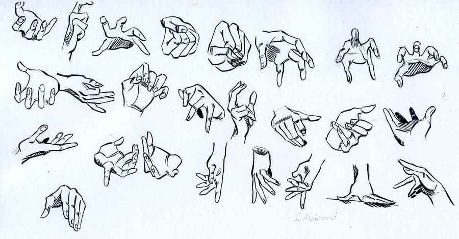 Hand Practce Daily Hand Practice by Jsqrd on DeviantArt