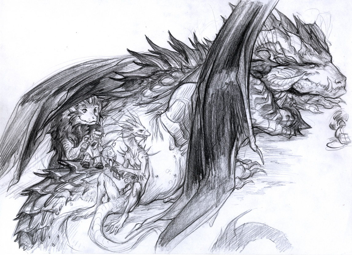 Loser-dragons by rinpoo-chuang
