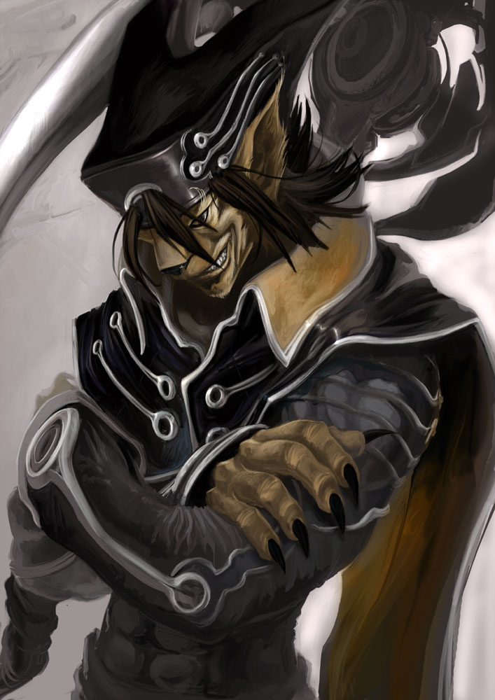Portrait Lord Yamaneko Lynx by rinpoo-chuang