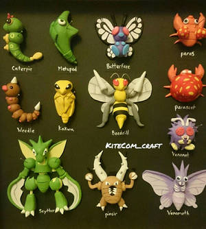 pokemon bug collection :-D 