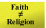 Faith and Religion