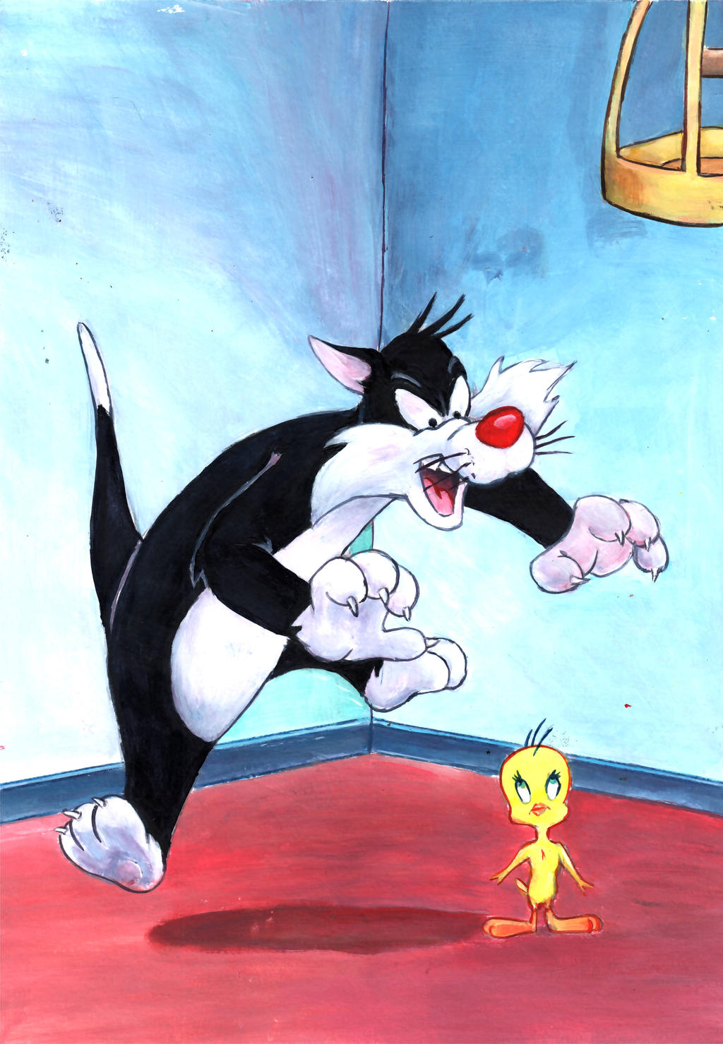 I tawt I taw a puddy tat! by grim1978 on DeviantArt