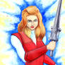 I am Adora, twin sister of He-Man...