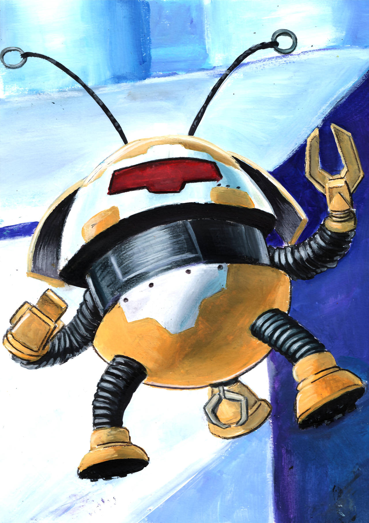 Perfectly Programmed Android by grim1978 on DeviantArt