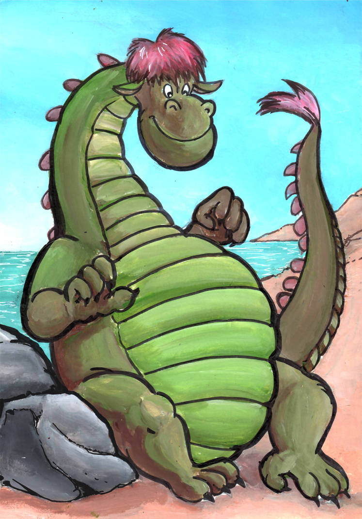 Poutine Dragon Pete's dragon by grim1978 on DeviantArt
