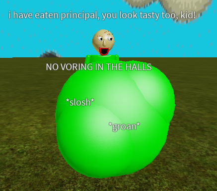 The First Roblock Baldi Vore By Poodgeyt On Deviantart - baldi roblox avatar