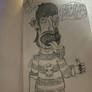 Self portrait with a mustache
