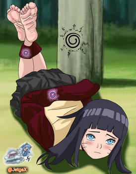 Himawari uzumaki tied up feet version 1