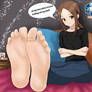 Takagi san feet version 1 commission