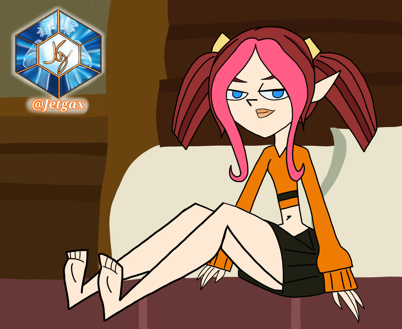 Layla feet total drama style