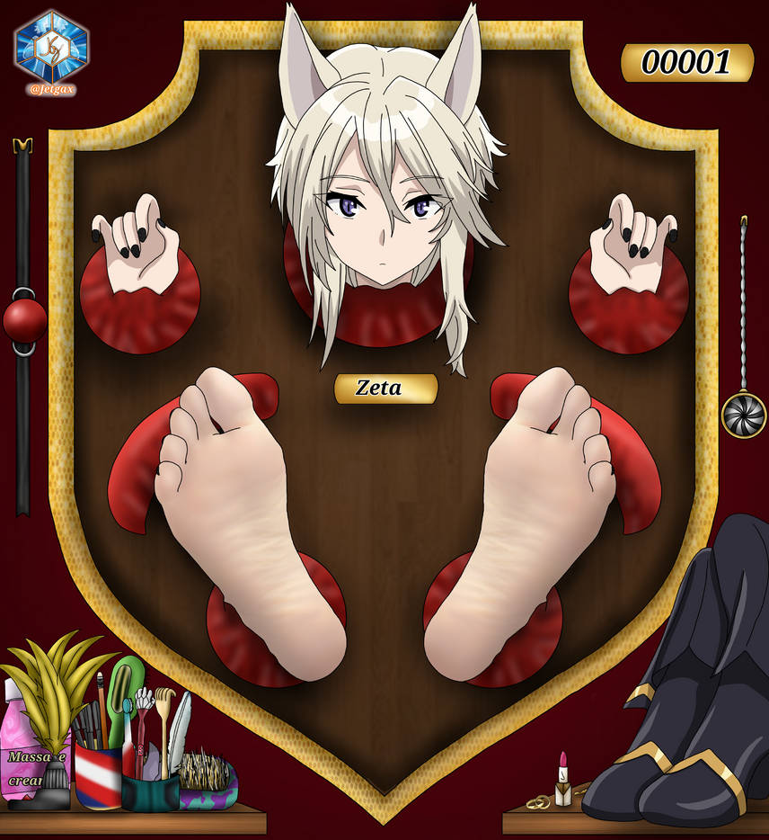 Zeta Ascend Routine YCH trophy wall Zeta feet V1 by jetga on DeviantArt