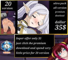 Frieren feet dungeon all version ultra pack