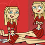 Total drama amy and samey feet