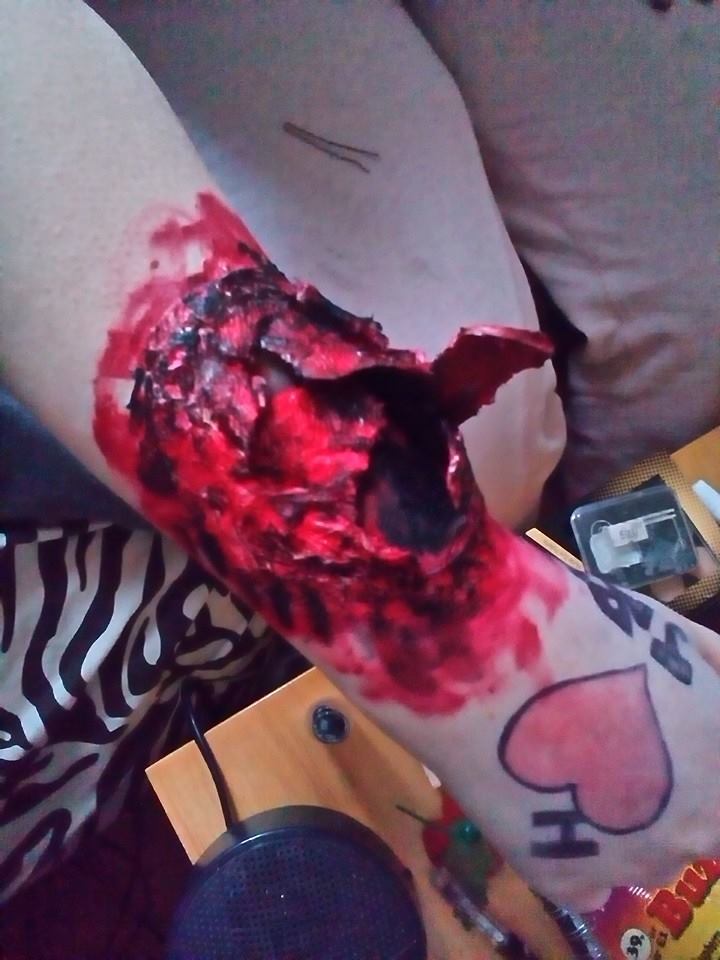 my mutilated are make up