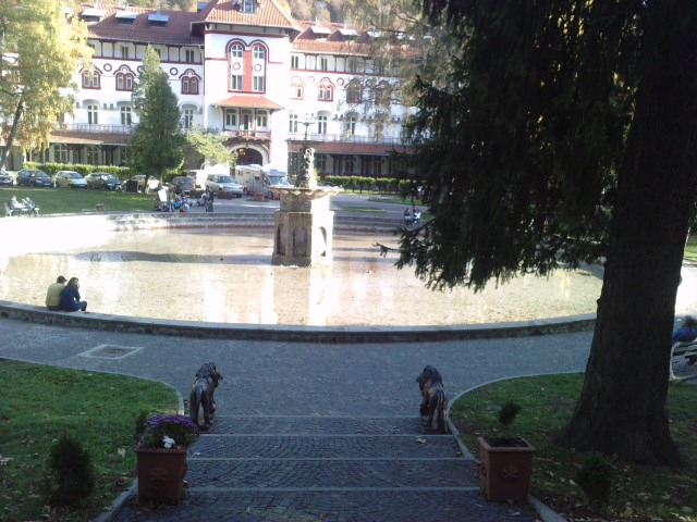 Garden in Sinaia